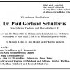 Schullerus Gerhard -2016 Todesanzeige